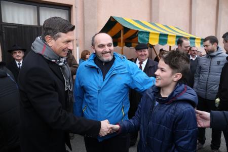 Predsednik Republike Slovenije Borut Pahor na prireditvi ob mednarodnem dnevu maternega jezika na Razkrižju 113